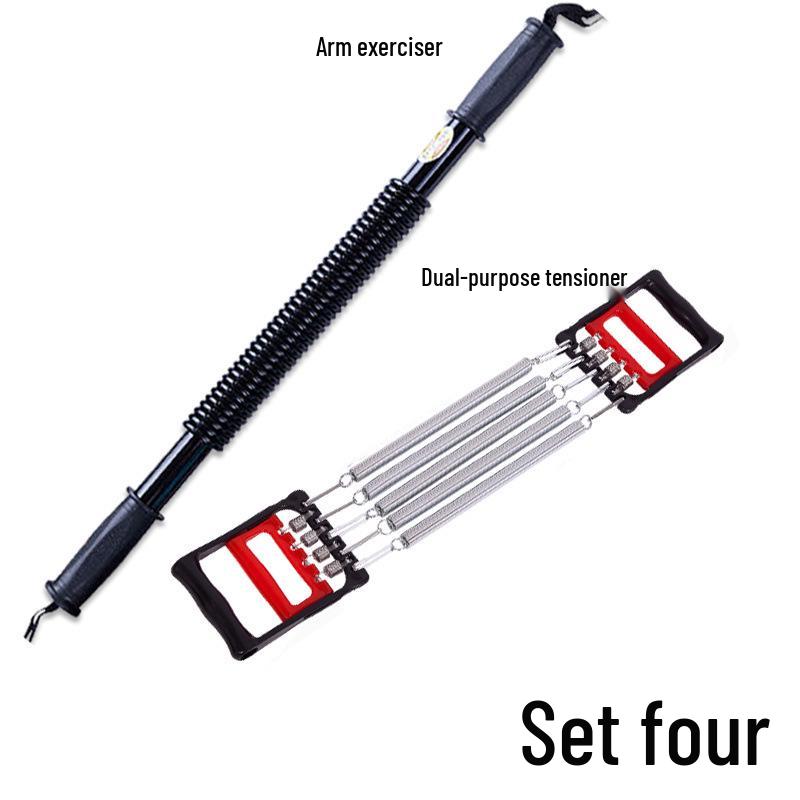 Adjustable Grip and Arm Strength Fitness Spring Stick