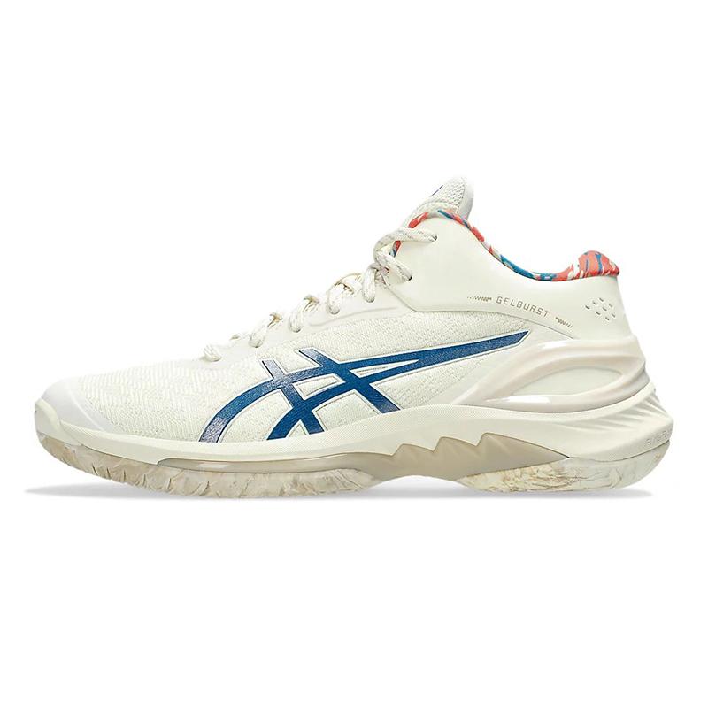 Asics Gel-Burst 28 Versatile Shock Absorbing Non-Slip Durable Mid-Top Basketball Shoes Men Sneakers Light-Blue 1063A099-751