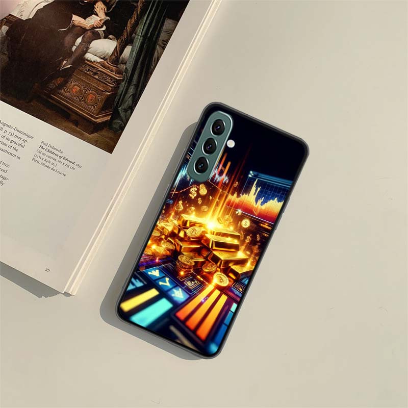 

Trading Gold Contracts for Difference Phone Case for Samsung A54 A14 A24 A34 A17 A37 A57 A55 A35 A25 A15 A07 A05S A04S A12 A22 A Samsung A02