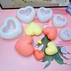 Heart-Shaped Aromatherapy Candle & Mousse Cake Silicone Mold
