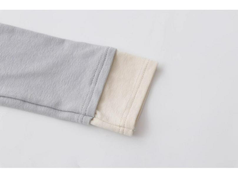 Women's Retro Color Block Two-Piece T-shirt: Slimming Base Layer for Spring/Autumn