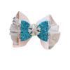 Korean Version of Children's Mesh Bow Hairpin Hair Accessories Cute Princess Diamond-studded Snowflake Headdress