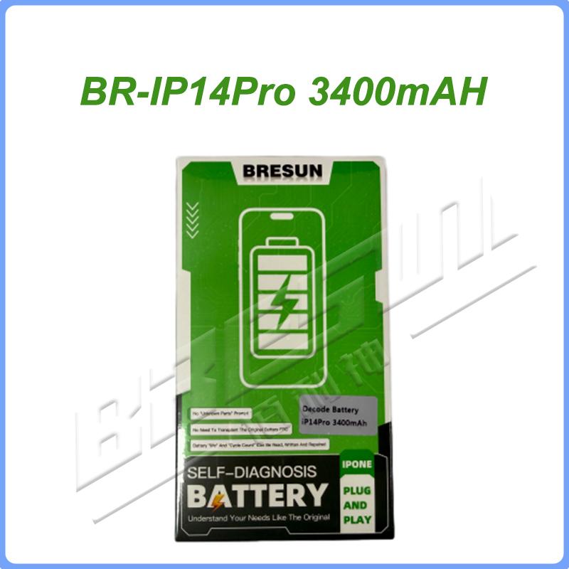 Bresun battery for i-PHONE 12 13 14 and 15 series ios18-ios26 diagnostics No pop-up notifications 100% healthy New 0 cycle