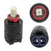 Sturdy Plastic Mixing Cartridge for Kitchen and Bathroom Faucets Ensuring Constants Water Temperature Control Flows