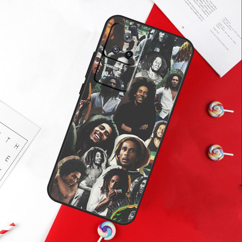 Bob Marley Quotes Rasta Reggae Cover For Xiaomi 13T 11T 12T 14T Pro 13 14 15 Ultra POCO X7 Pro X3 X5 X6 F5 F6 M6 Pro Case