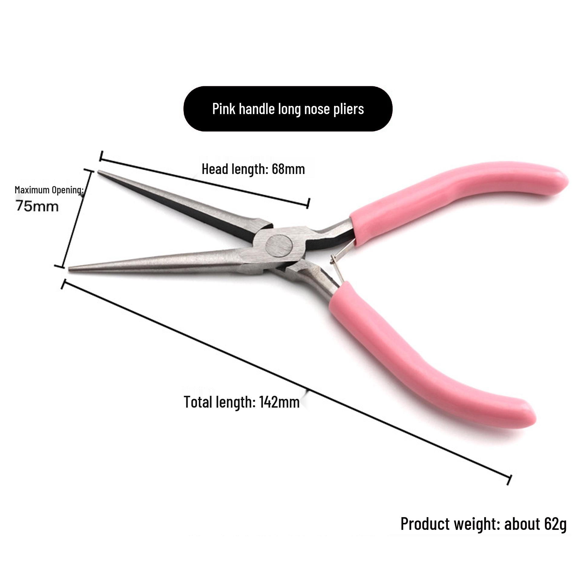 

Compact Jewelry Pliers Set: Needle-Nose, Mini Round-Nose, and Angled Cutting Tools. Perfect for DIY Crafting.