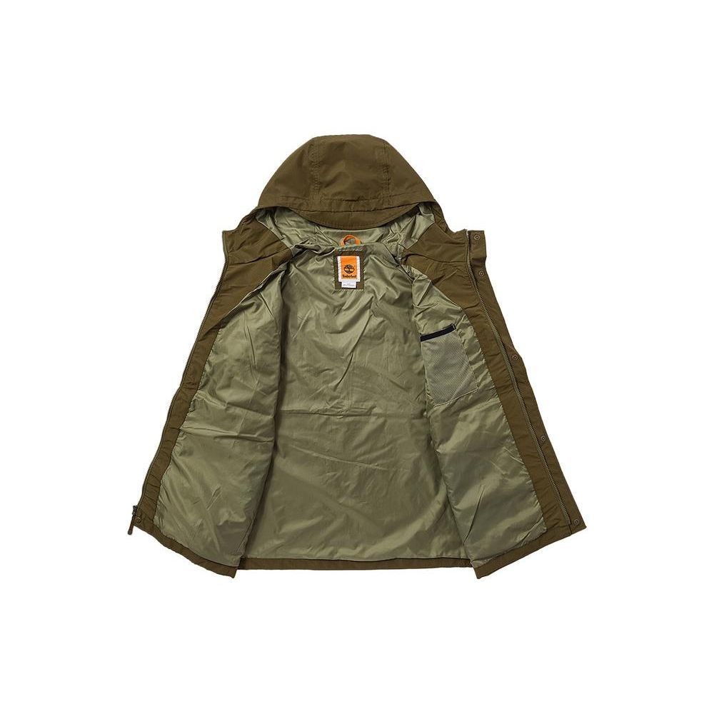 Timberland Olive Green Multi-Pocket Hooded Outdoor Field Jacket A2MW4-302