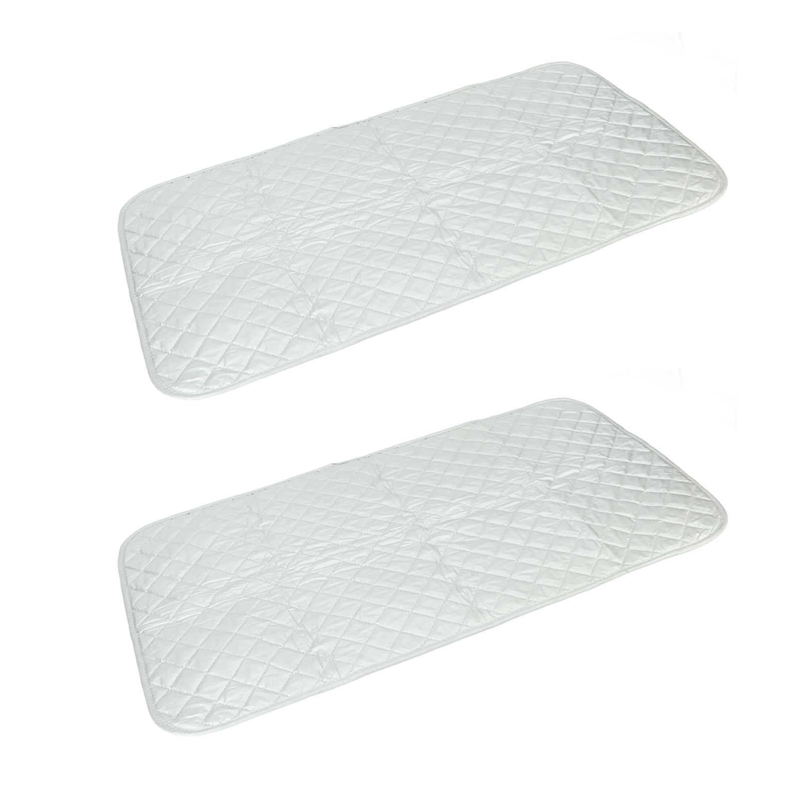 2 шт. Магнитный коврик для глажки, термостойкое одеяло для глажки, портативная гладильная доска, сменный чехол для стиральной и сушильной машины