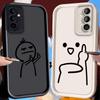 Stickman Phone Case For Samsung Galaxy S25 S24 S23 S22 S21 Ultra 24 FE Plus A15 A35 A50 A51 A54 A55 Shock Protection Cover
