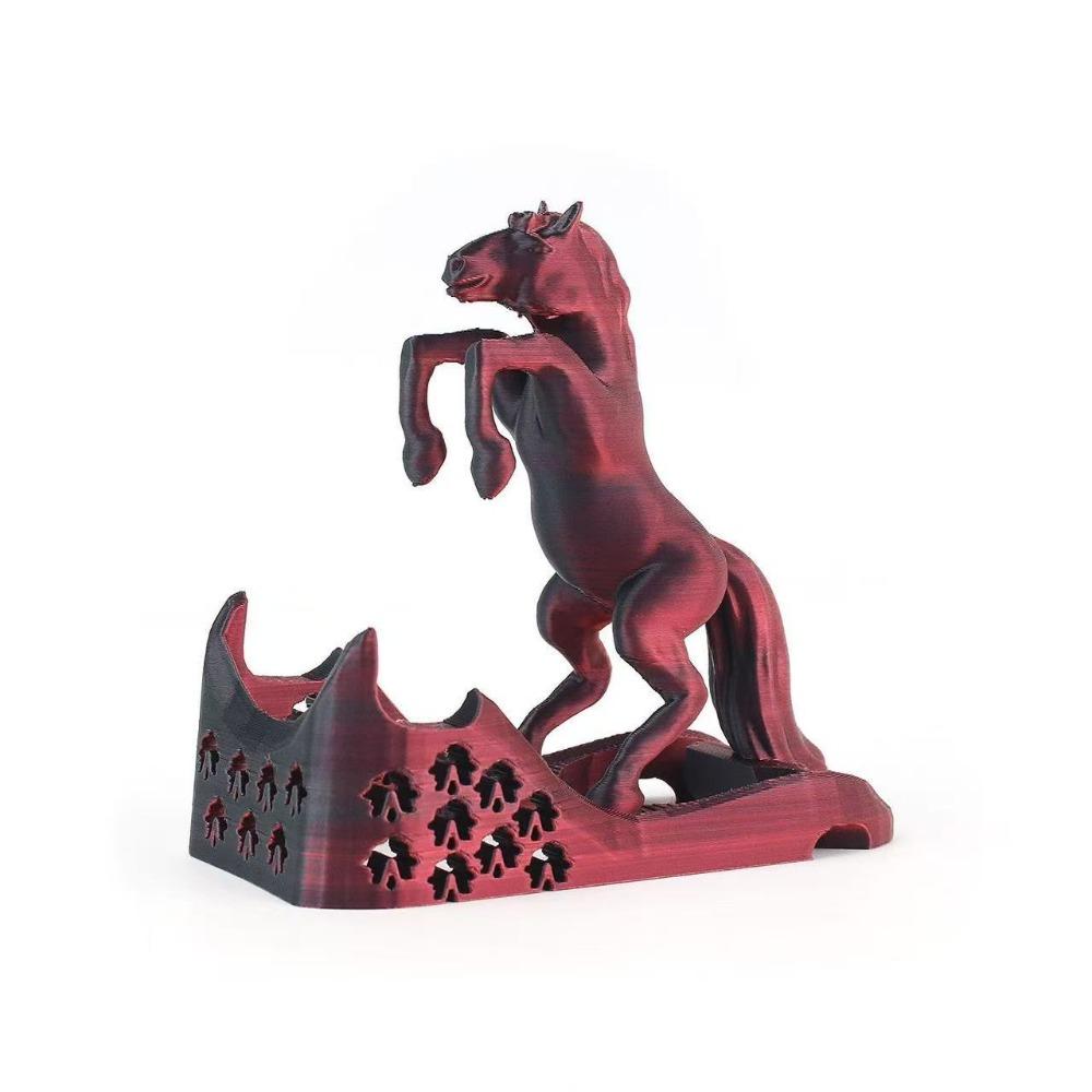 

Figure Toys Horse Frame Phone Holder Anti-slip Cell Phone Bracket Desk Decor чёрный