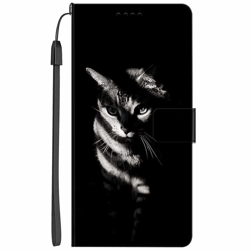 Leather Book Cover For Xiaomi Poco C40 Case Wallet Flip Cat Coque For Xiaomi Poco X4 Pro 5G / M4 Pro 4G Case Protection X3Pro