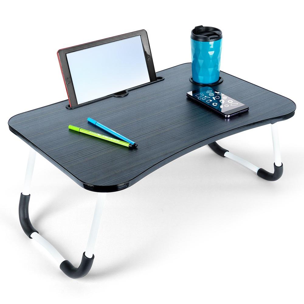 Foldable Bedside Table For Laptop And Tablet 61.5X40X26 Cm