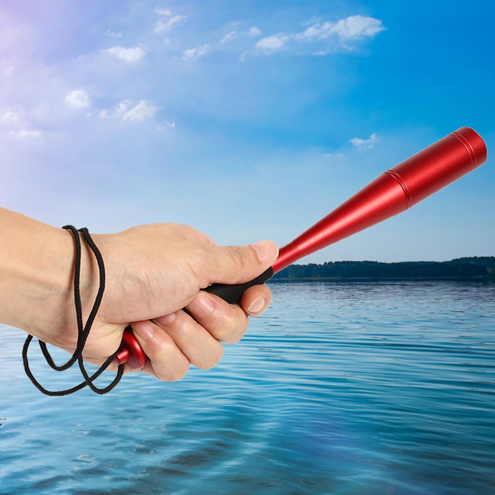 Fishing Bat with EVA Handle Beat Fish Rod 24.7cm Fly Fishing Priest Whacker Aluminum Alloy Fishing Accessories