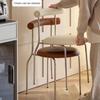 Nordic Dinning chairs Room Furniture Dining room modern Dining table lounge plastic chairs designer luxury Cake Home Furniture