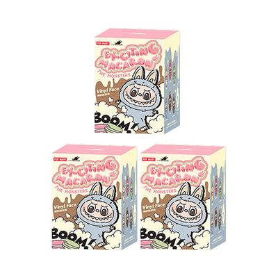 Pop Mart The Monsters Labubu Tasty Macarons Series Sealed Case (Bundle of 3/1 Blind Box)