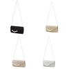 Evening Bag Small Clutch Purse Bag Sparkling Party Handbag with Chain