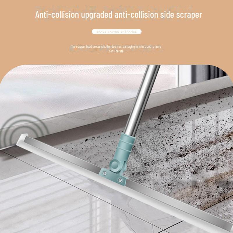 Magic Silicone Broom: Dual-Purpose Wet & Dry Floor Scraper for Bathroom & Household Cleaning