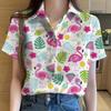 Womens Shirts Animal Cartoon flamingo 3D Printed Casual Hawaiian Short Sleeve Button Beach Shirt Summer y2k Women's Clothes