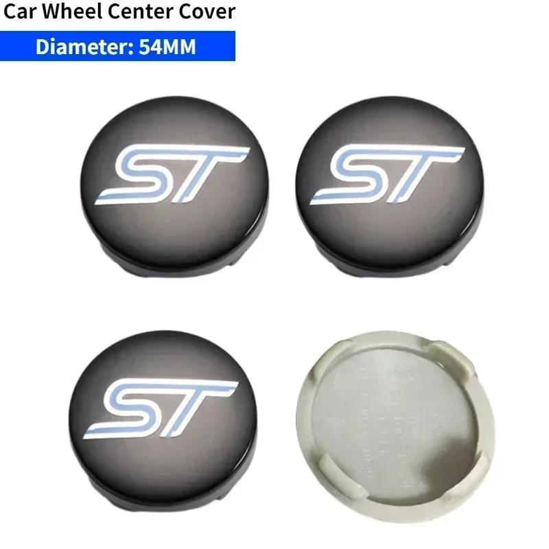 Car Sticker Car Wheel Rims Center Hub Cover Caps for Ford Mondeo Kuga Edge Escape Focus Explorer Fiesta Transit Ranger Fusion F1