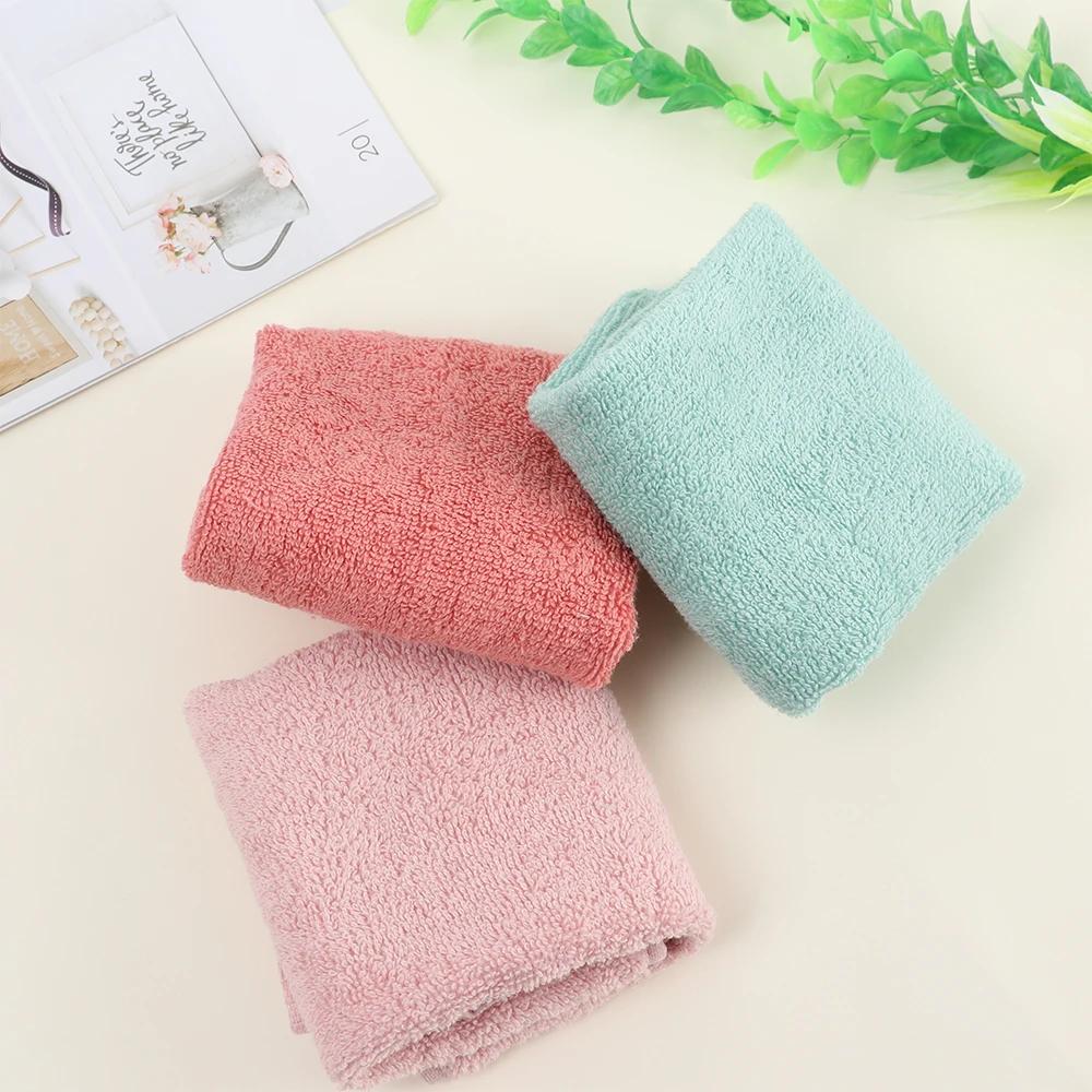 Extreme Comfort Cotton Antibacterial Absorbent Face Towel Square Scarf Dry Body Wash Cloths