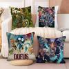 Internet Mmorpg Game W-Wakfu 2 Pillow Case Linen Pillow Case Sofa Home Decor Cushion Cover Cushion Cove
