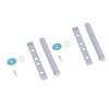 20Pcs Cabinet Door Rebound Device Wardrobe Drawer Sliding Doors Hardware Industry Tools