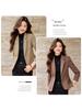 Chaqueta de Traje de Lana de Alta Gama para Mujer - Casual Invierno 2025, Estilo Diosa para Oficina y Desplazamientos