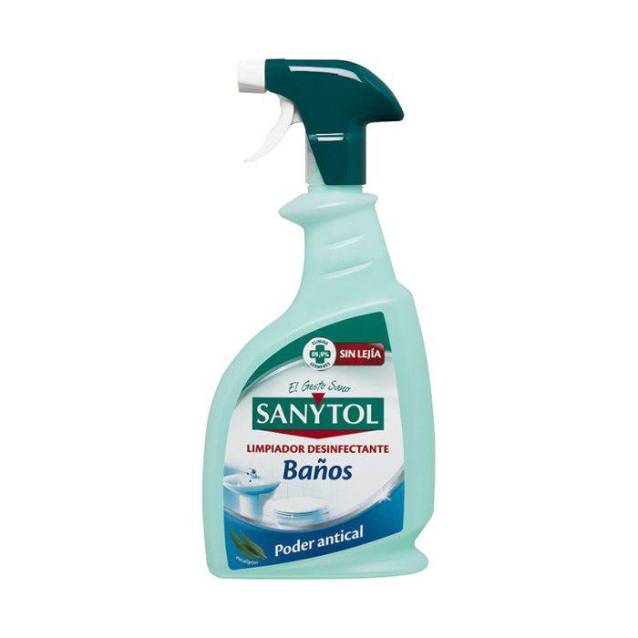 Nettoyant Salle de Bain Sanytol - Désinfectant Anticalcaire - 750ml - 95194