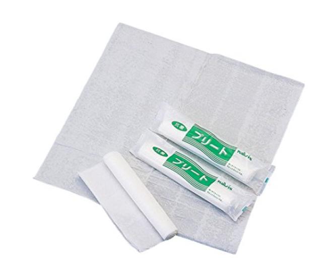 AS ONE Navis Preet Disposable Cleaning Wipes, 100 Sheets, Natural Pulp with Benzalkonium Chloride Solution, 0-5739-01