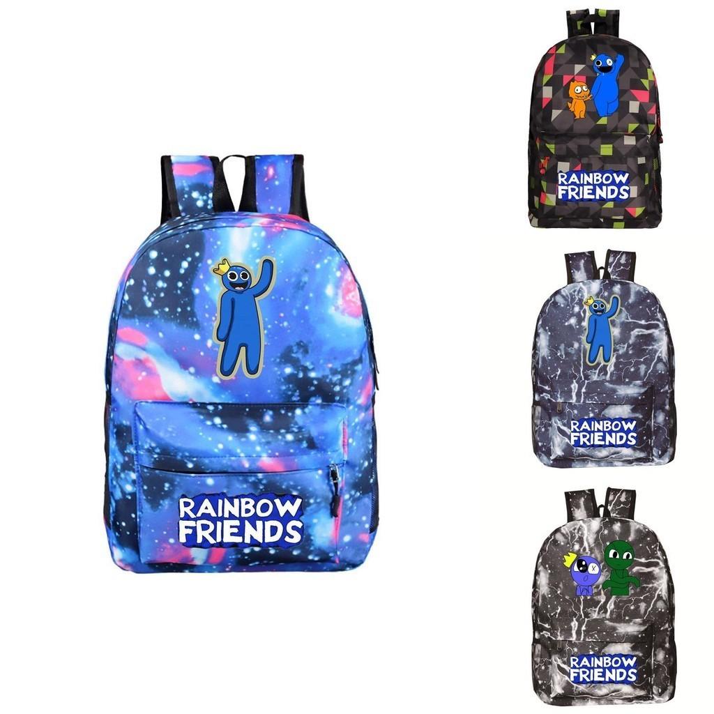 Roblox Rainbow Friends Large Capacity Student Backpack Bag Book