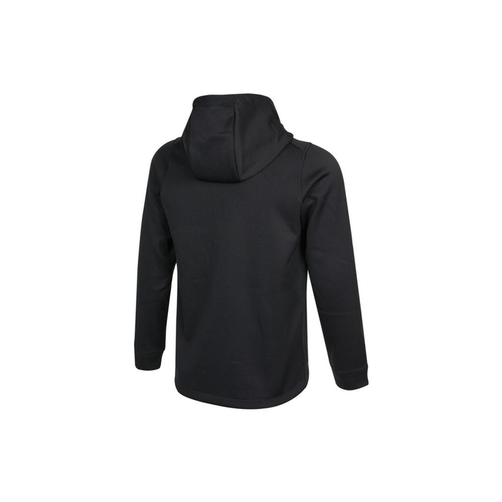 Nike Logolu Polar Astarlı Sıcak Antrenman Kapüşonlu Ceket Erkek Dış Giyim Siyah DD2125-010