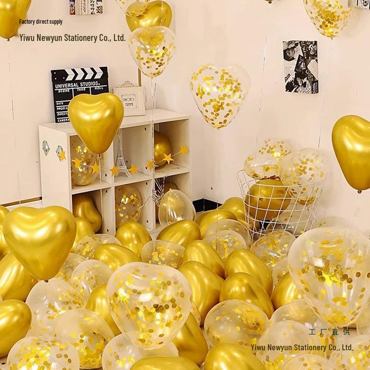 Herzförmige Ballons: Perfekt für Hochzeiten, Valentinstag, Heiratsanträge, Verlobungen und Geburtstagsdekorationen