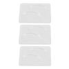 24 Pairs Under Eye Patches Mold Plastic Transparent Eye Patch Molds Tray for Facial Mask Machine
