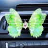 6Pcs/set Cartoon Moving Butterfly Statues Butterfly-Shape Car Dashboard Ornaments Room