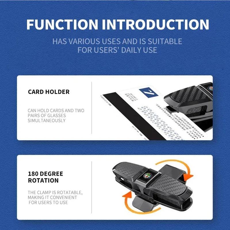 Car Stickers For Alfa Romeo Car Sunglasses Frame Carbon Fiber Bills Glasses Clip for Alfa Romeo Spider Giulia Giulietta 147 156