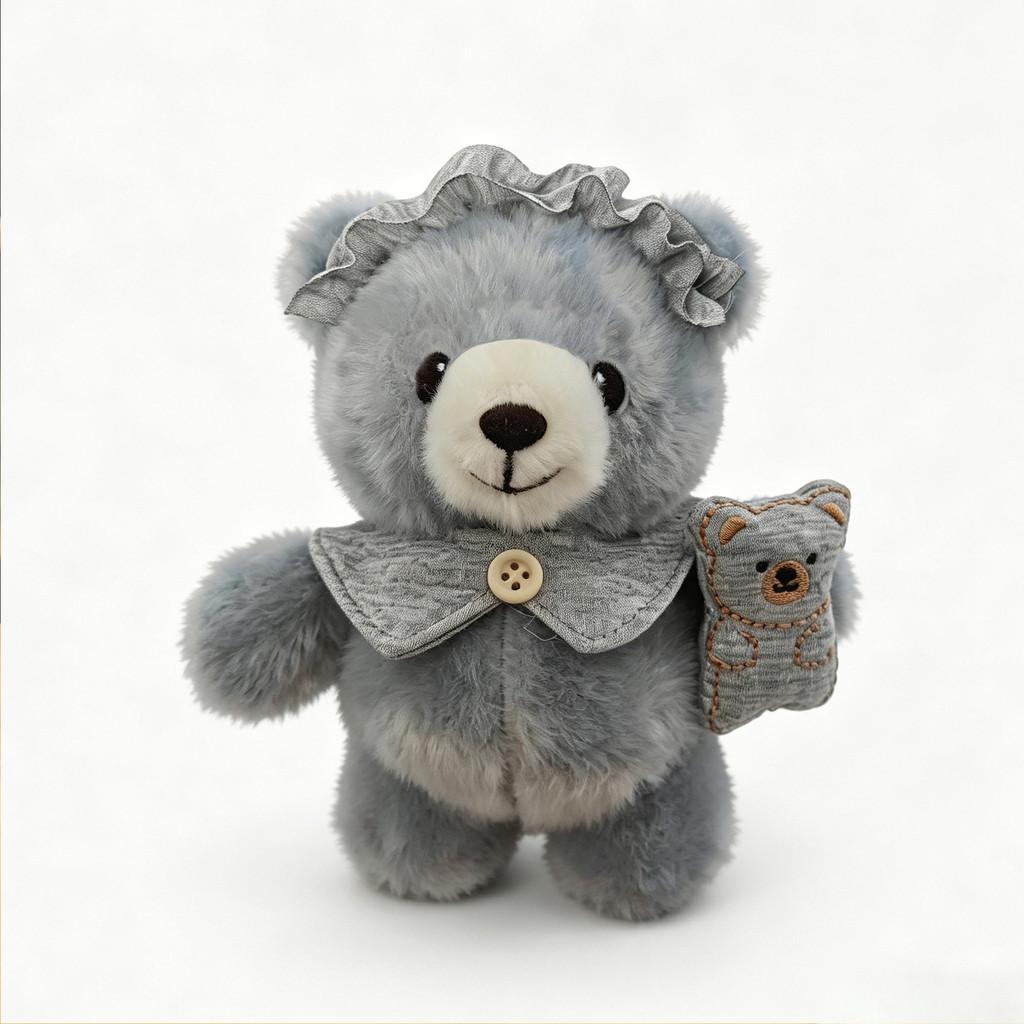 Cute Bear Plush Keychain With Soft Pp Cotton Filling For Kids And Teens