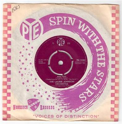 7inch Record LAURIE JOHNSON ORCHESTRA - Sucu Sucu 7N15383 Pye Records 1961 UK Jazz Used