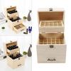 Wood Storage Box for Essential Oils, 59-Slot Storage Case Box