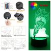 Action Figures Jujutsu Kaisen Gojo Satoru Anime Led Lights Decoration  Night Light Rgb Lampara Para Recamara Cool Stuff for Room