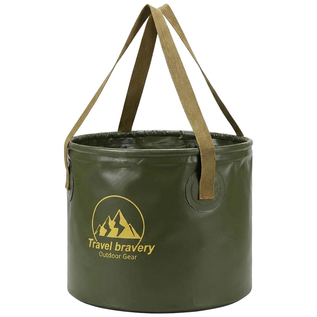 Collapsible Water Bucket Large Capacity Portable Storage For Camping Car Emergency Use
