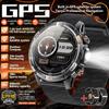2026 New Adult Outdoor GPS Sport Smart Watch Altimeter Barometer 10ATM Waterproof 580mAh Battery Bluetooth Call Men AMOLED Smartwatch