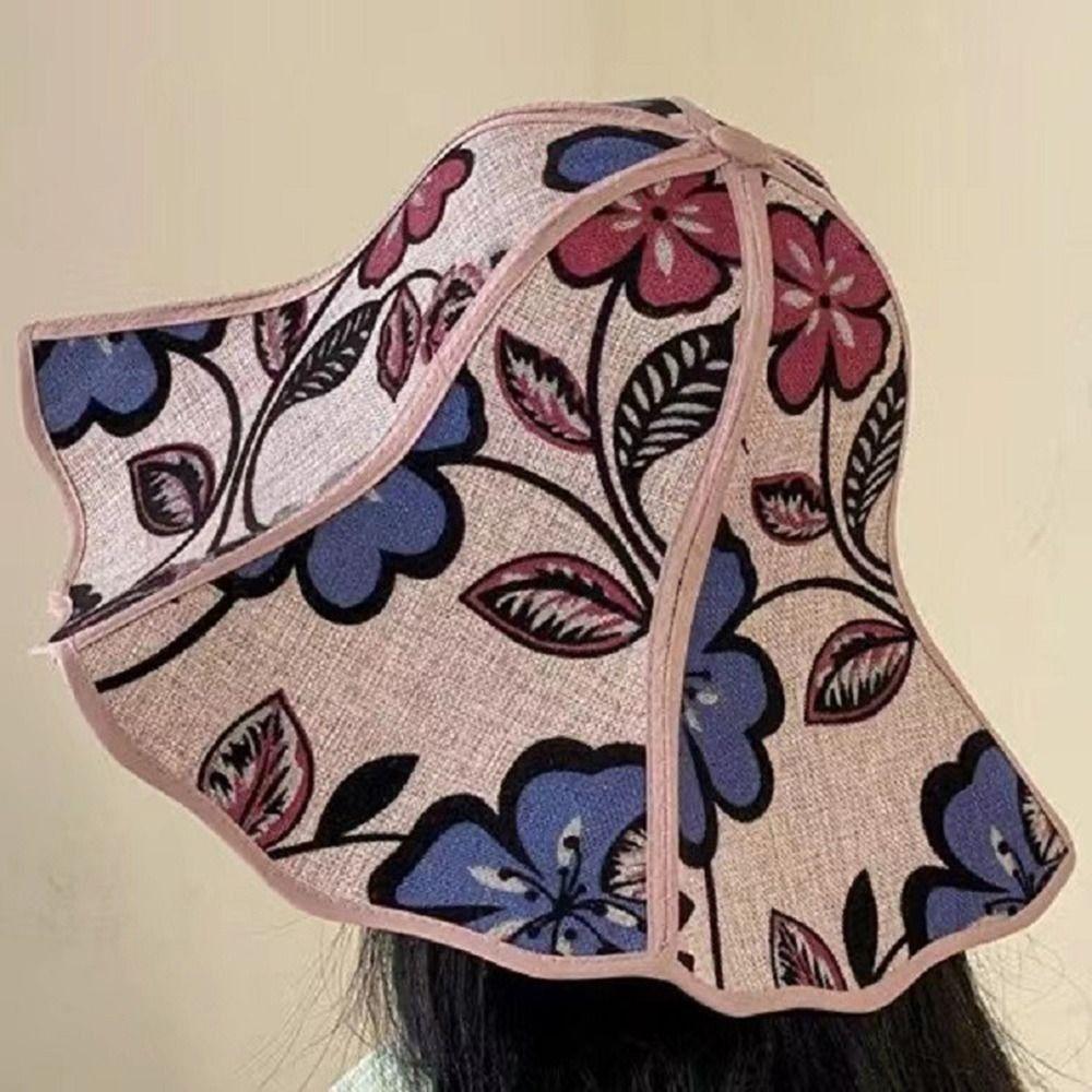 Wide Brim Sun Hats Sun Protection Panama Hat Breathable Sun Cap  Women