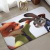 Cartoon C-Zootopia-A Floor Mat Living Room Rug For Bedroom Welcome Mat Outdoor Rug