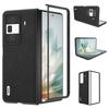 For Honor Magic Vs3 5G Case Genuine Cow Leather Hard PC Phone Back Cover