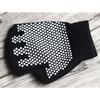 1 Pair Women Half Finger Breathable Sports Half Finger Gloves for Gym Yoga Fitness(black)
