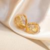 Korean Fashion Small Ear Cuffs: Women's Diamond Inlaid Earrings, Japanese Korean Style, Simple and Elegant Ear Jewelry for Girls