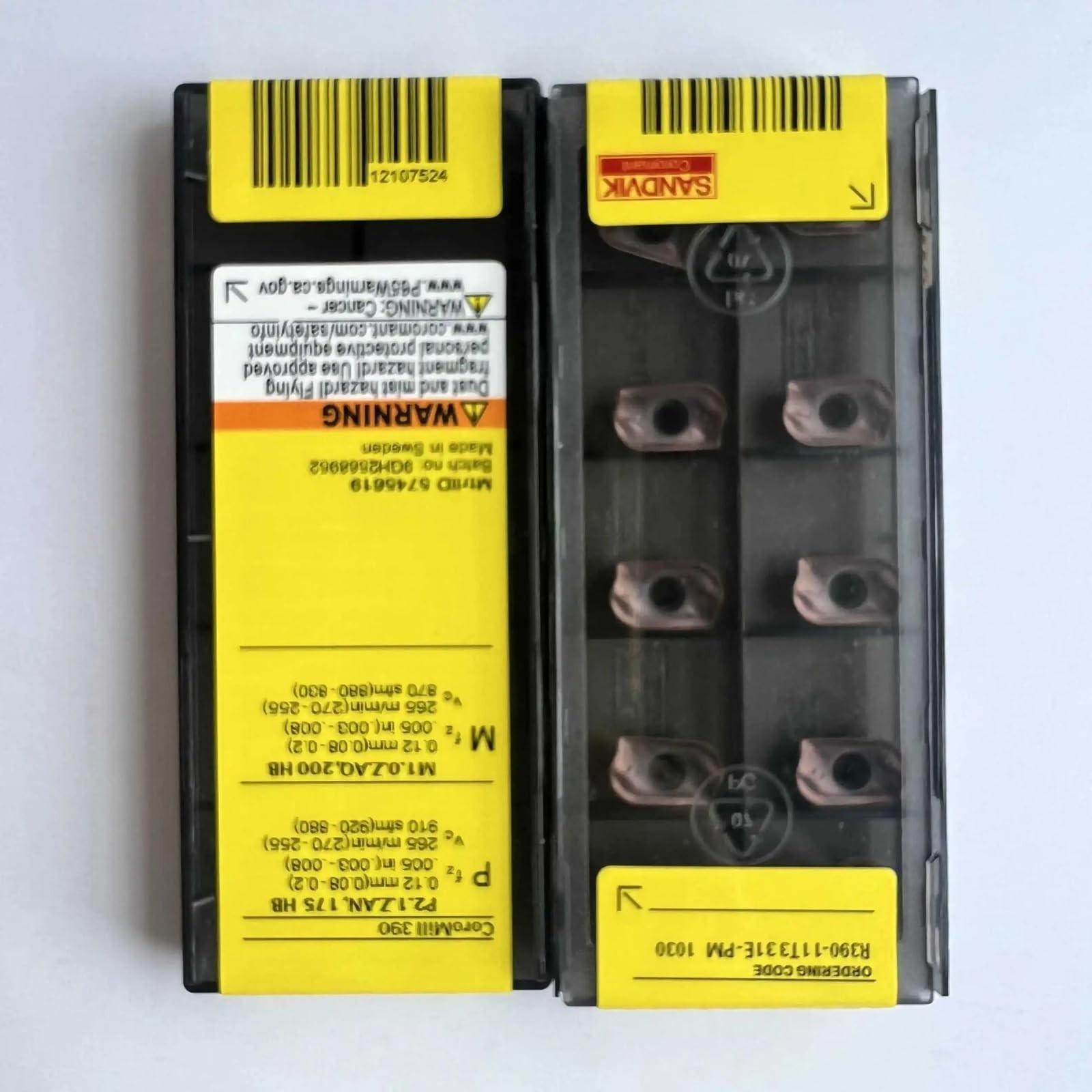 

Original Sandvik / R390-11T331E-PM 1030 / CNC lathe carbide blade 10 PCS