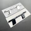 3D ABS Chrome Black TT Logo Letters Car Trunk Emblem Badge Decal For  nlux7 TT RS MK1 8N 8J MK3 8S MK2 TT Sticker Accessories