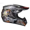Full Face Motorcycle Helmet Off-Road ATV Dirt Bike Riding Universal Unisex Adult All-Season EPS Safety