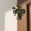 Welcome Doorbell, Outdoor Wind Chimes, Metal Garden Decoration, Wall Decoration Gift Signs, Doorbell That Rings When The Door Opens, Outdoor Basi